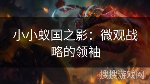 小小蚁国之影:微观战略的领袖 小小蚁国之影:微观战略的领袖