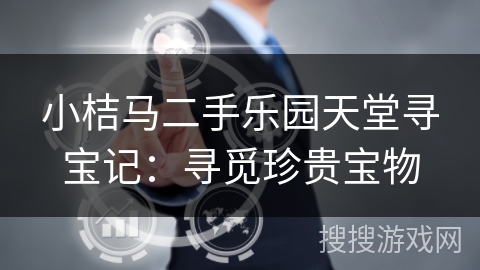小桔马二手乐园天堂寻宝记：寻觅珍贵宝物