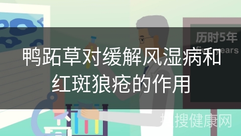 鸭跖草对缓解风湿病和红斑狼疮的作用