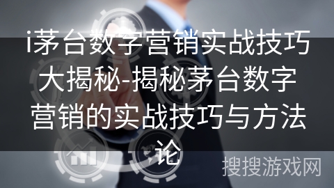 i茅台数字营销实战技巧大揭秘-揭秘茅台数字营销的实战技巧与方法论 i茅台数字营销实战技巧大揭秘-揭秘茅台数字营销的实战技巧与方法论