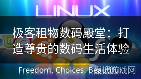 极客租物数码殿堂:打造尊贵的数码生活体验 极客租物数码殿堂:打造尊贵的数码生活体验