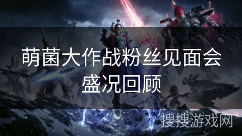 萌菌大作战粉丝见面会盛况回顾