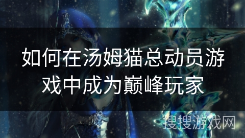 如何在汤姆猫总动员游戏中成为巅峰玩家