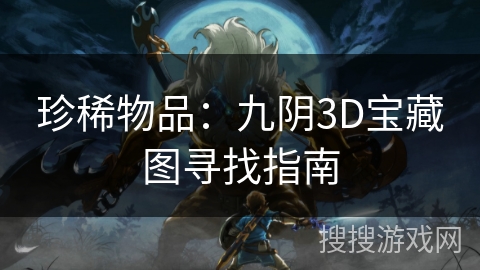 珍稀物品：九阴3D宝藏图寻找指南