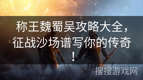 称王魏蜀吴攻略大全,征战沙场谱写你的传奇! 称王魏蜀吴攻略大全,征战沙场谱写你的传奇!