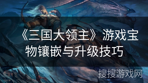《三国大领主》游戏宝物镶嵌与升级技巧 《三国大领主》游戏宝物镶嵌与升级技巧