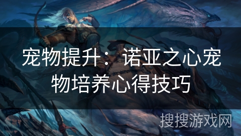 宠物提升:诺亚之心宠物培养心得技巧 宠物提升:诺亚之心宠物培养心得技巧
