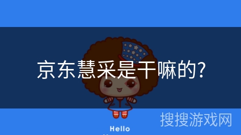 京东慧采是干嘛的? 京东慧采是干嘛的?