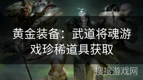 黄金装备:武道将魂游戏珍稀道具获取 黄金装备:武道将魂游戏珍稀道具获取