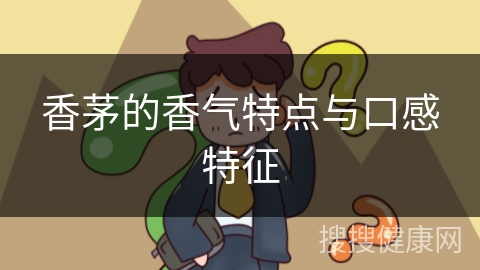 香茅的香气特点与口感特征