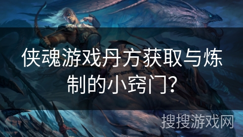 侠魂游戏丹方获取与炼制的小窍门？