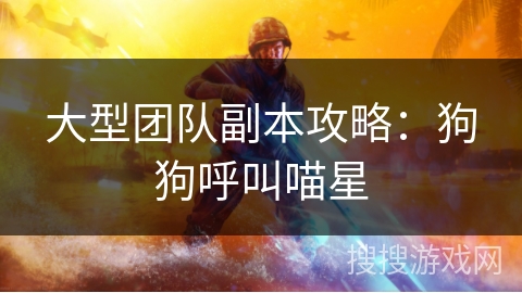 大型团队副本攻略：狗狗呼叫喵星