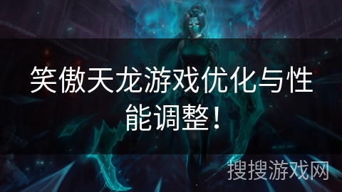 笑傲天龙游戏优化与性能调整! 笑傲天龙游戏优化与性能调整!