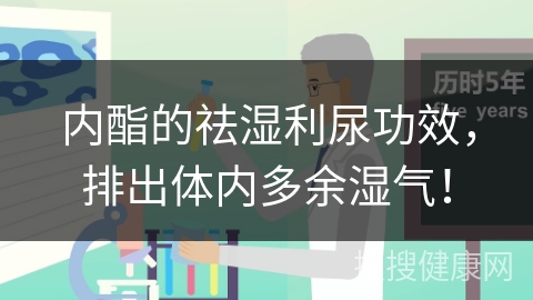 内酯的祛湿利尿功效，排出体内多余湿气！