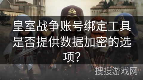 皇室战争账号绑定工具是否提供数据加密的选项？