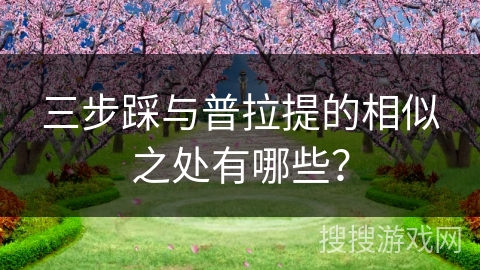 三步踩与普拉提的相似之处有哪些？