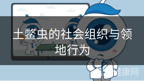 土鳖虫的社会组织与领地行为