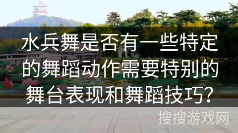 水兵舞是否有一些特定的舞蹈动作需要特别的舞台表现和舞蹈技巧？