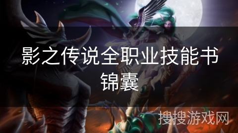 影之传说全职业技能书锦囊