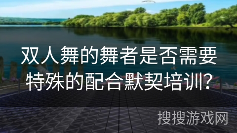 双人舞的舞者是否需要特殊的配合默契培训？