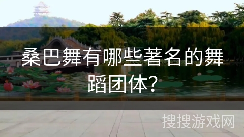 桑巴舞有哪些著名的舞蹈团体？