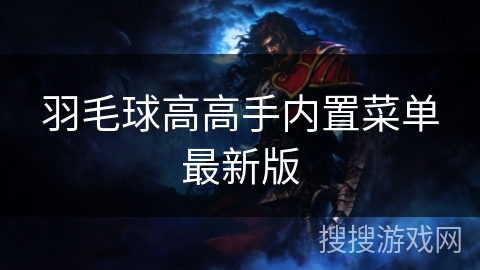 羽毛球高高手内置菜单最新版