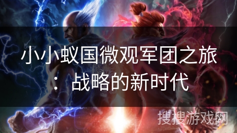 小小蚁国微观军团之旅：战略的新时代