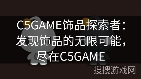 C5GAME饰品探索者：发现饰品的无限可能，尽在C5GAME