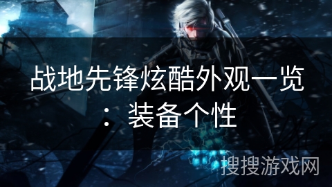 战地先锋炫酷外观一览：装备个性