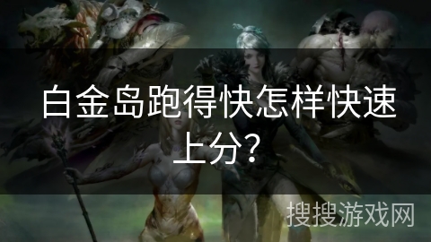 白金岛跑得快怎样快速上分？