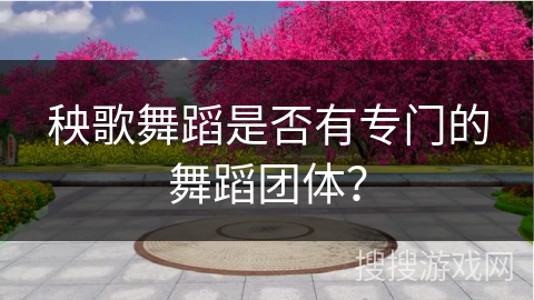 秧歌舞蹈是否有专门的舞蹈团体？