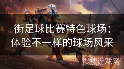 街足球比赛特色球场：体验不一样的球场风采