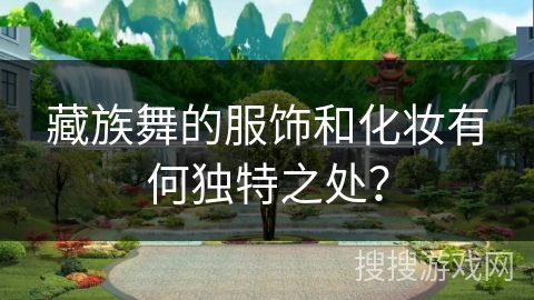 藏族舞的服饰和化妆有何独特之处？