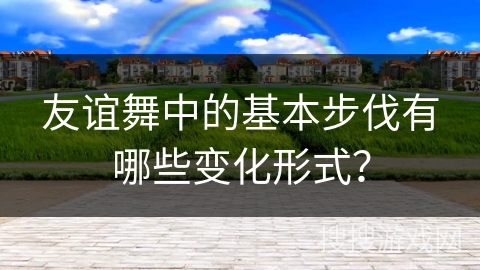 友谊舞中的基本步伐有哪些变化形式？