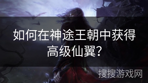 如何在神途王朝中获得高级仙翼？