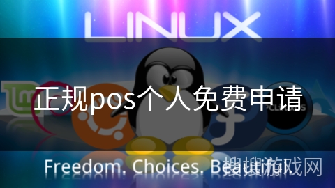 正规pos个人免费申请
