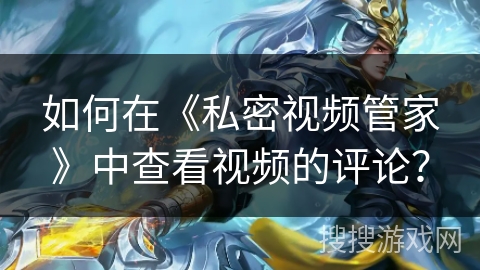 如何在《私密视频管家》中查看视频的评论? 如何在《私密视频管家》中查看视频的评论?