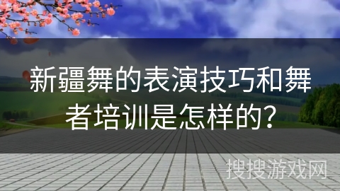 新疆舞的表演技巧和舞者培训是怎样的？