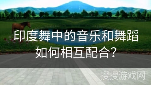 印度舞中的音乐和舞蹈如何相互配合？