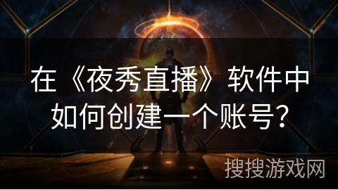 在《夜秀直播》软件中如何创建一个账号? 在《夜秀直播》软件中如何创建一个账号?