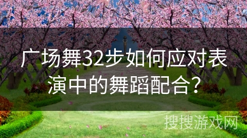 广场舞32步如何应对表演中的舞蹈配合？