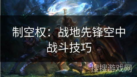 制空权：战地先锋空中战斗技巧