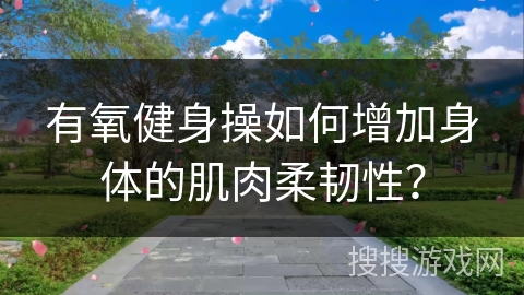 有氧健身操如何增加身体的肌肉柔韧性？