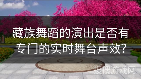 藏族舞蹈的演出是否有专门的实时舞台声效？