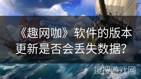 《趣网咖》软件的版本更新是否会丢失数据？