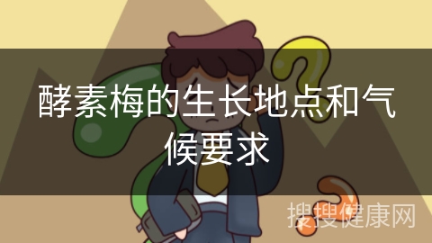 酵素梅的生长地点和气候要求