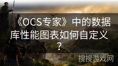 《OCS专家》中的数据库性能图表如何自定义？