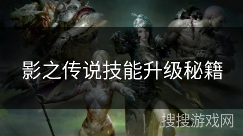 影之传说技能升级秘籍