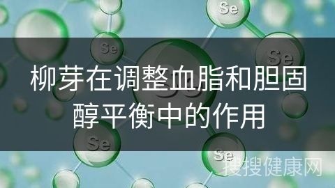 柳芽在调整血脂和胆固醇平衡中的作用