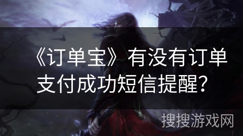 《订单宝》有没有订单支付成功短信提醒？